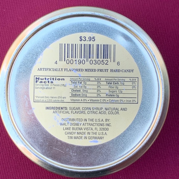 Lion King Empty Candy Tin Micky Mouse - Picture 2 of 11